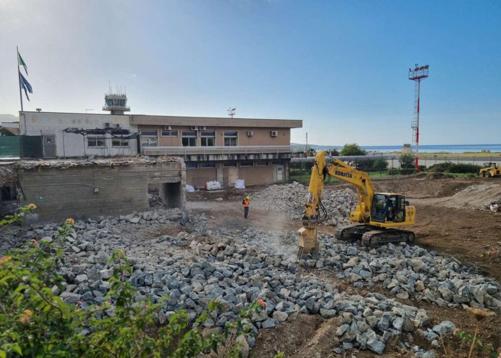 Inizio lavori Aeroporto di Reggio Calabria con Cannizzaro