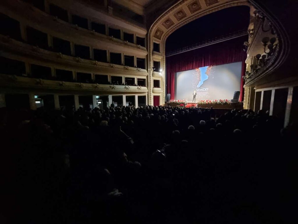 Premiazione Gerardo Sacco docufilm Bronzi