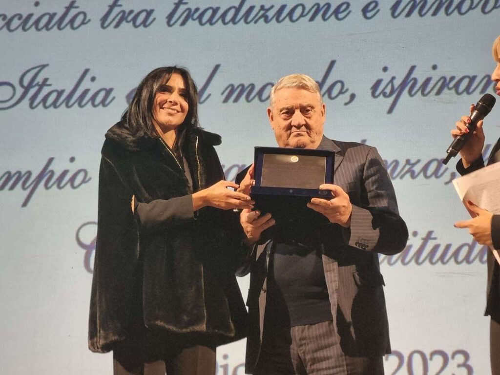 Premiazione Gerardo Sacco docufilm Bronzi