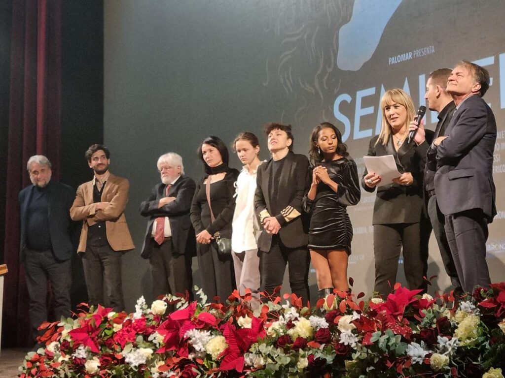 Premiazione Gerardo Sacco docufilm Bronzi