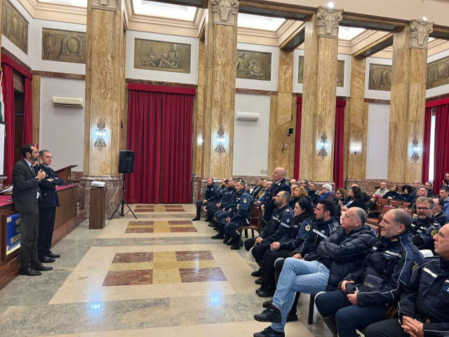 Presentazione comandante municipale messina