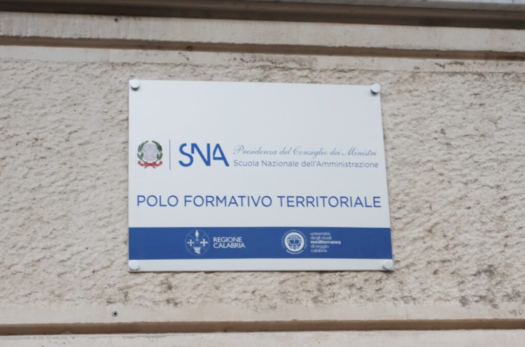 Scuola nazionale amministrazione Reggio Calabria