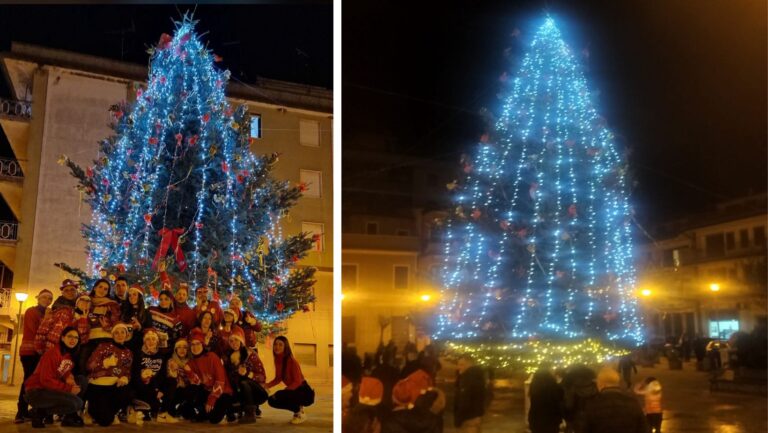 albero di natale Sant'Eufemia d'Aspromonte