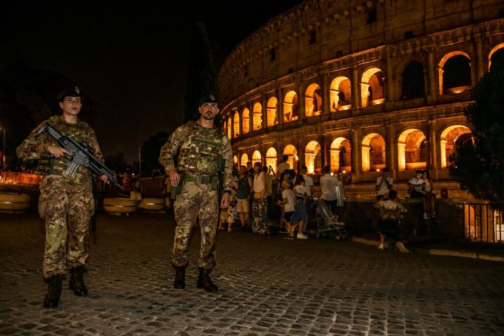 brigata aosta strade sicure Roma