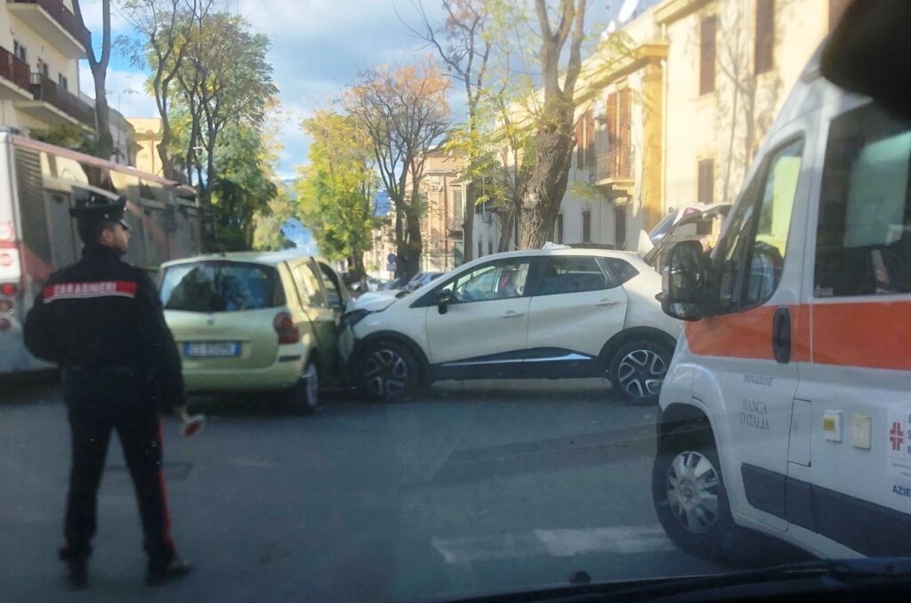 incidente reggio centro