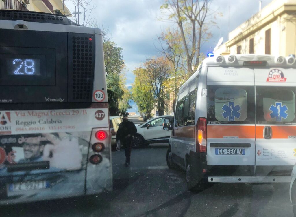 incidente reggio centro