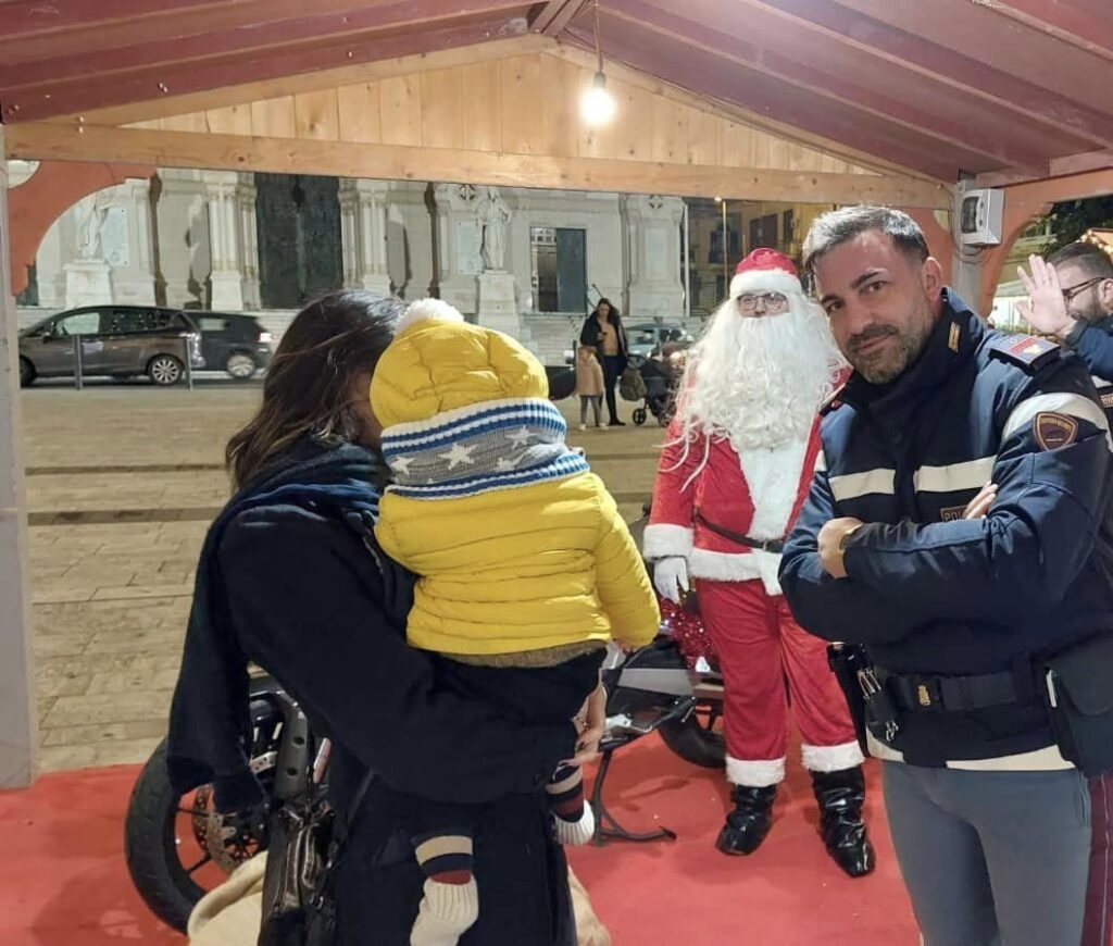 polizia babbo natale