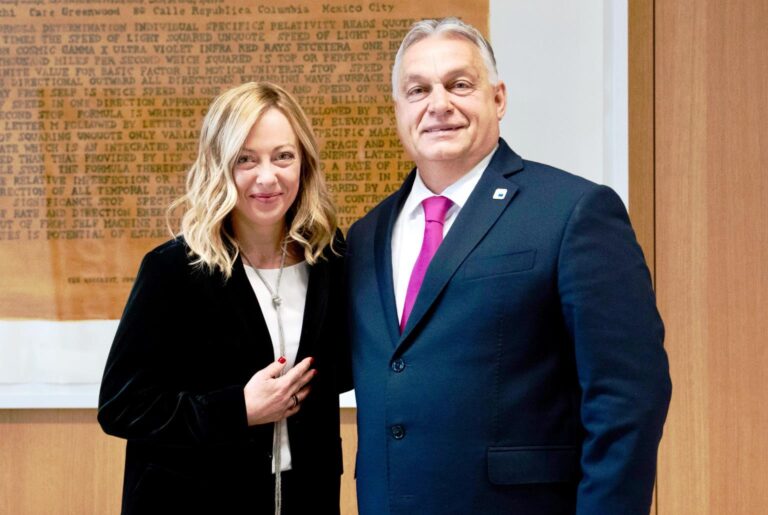 Meloni e Orban