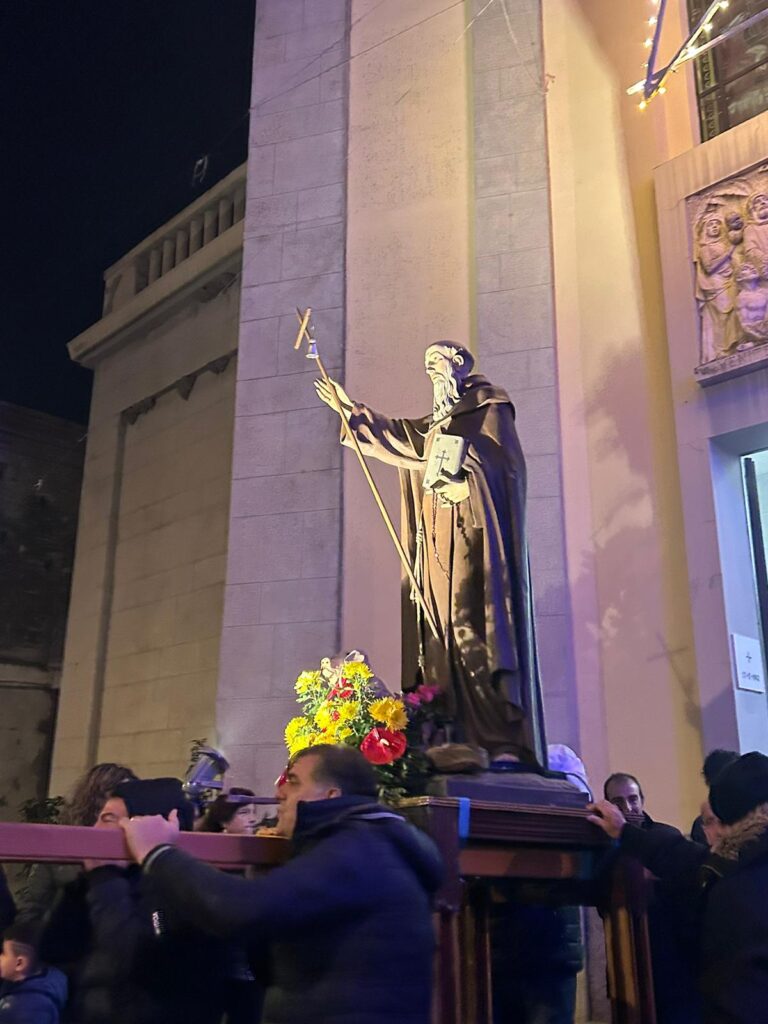 Messa e Processione in onore di Sant'Antonio Abate a Masella