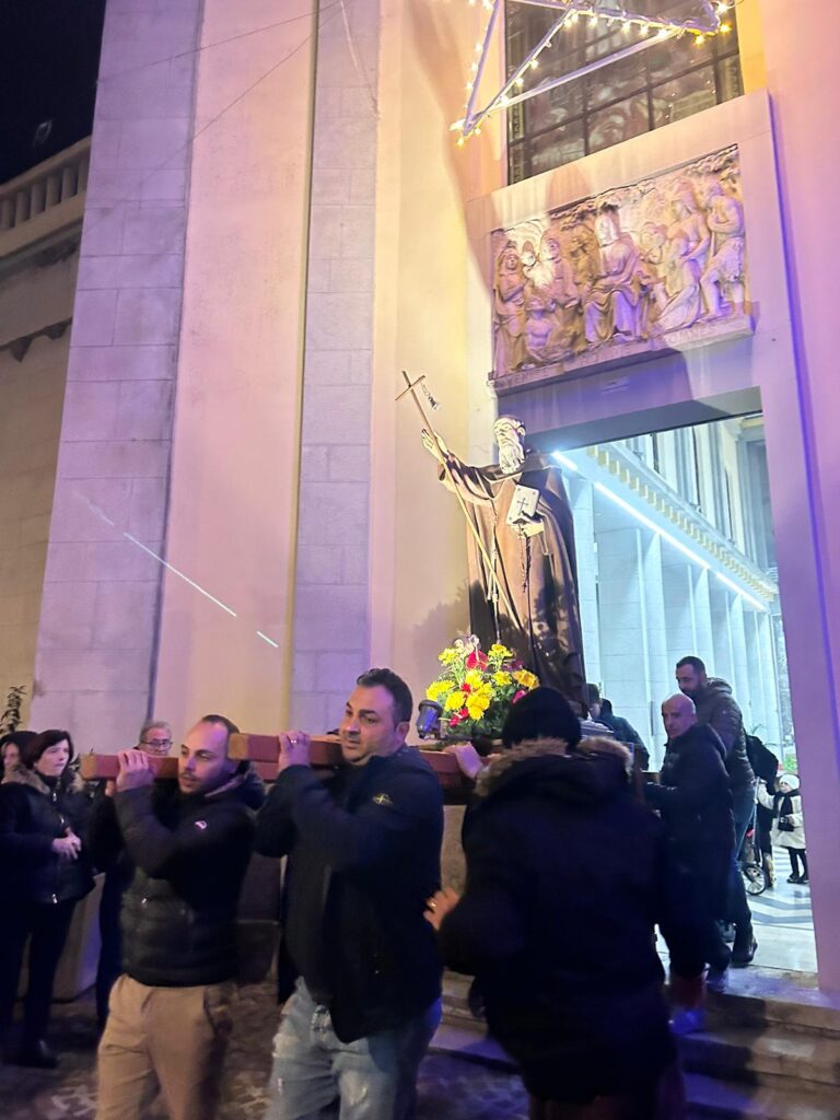 Messa e Processione in onore di Sant'Antonio Abate a Masella