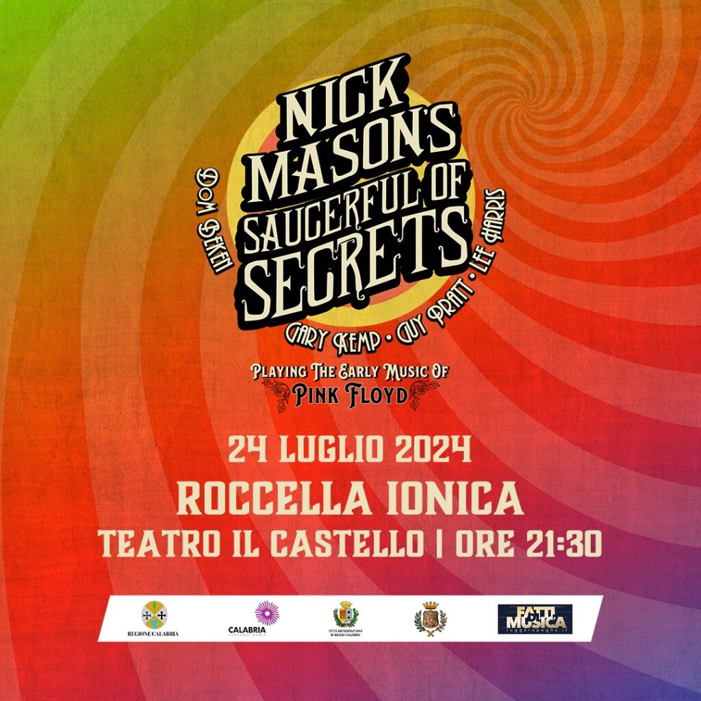 Nick Mason 2024 - SM Square - Roccella Ionica