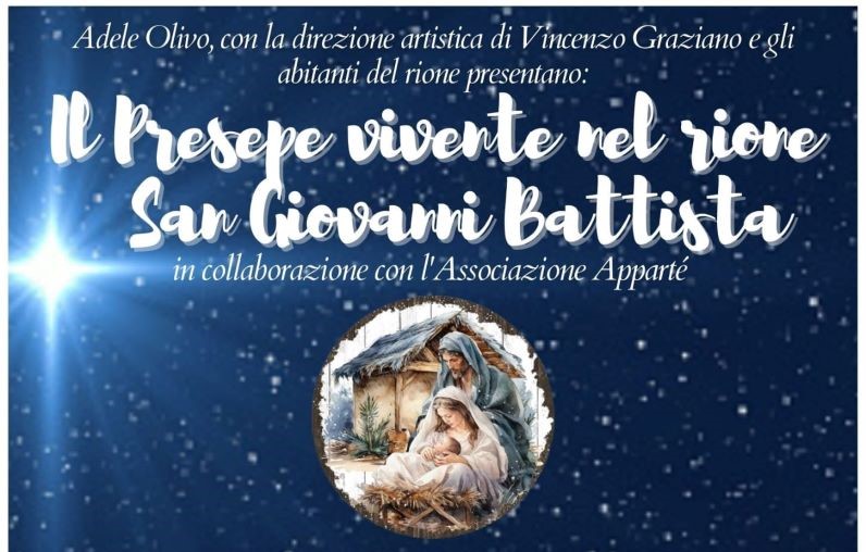 Corigliano-Rossano, il presepe vivente di rione San Giovanni