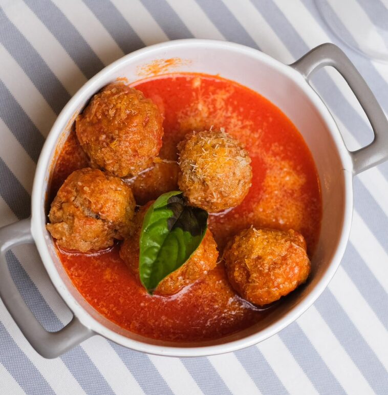 Polpette al sugo Ristorante Parioli Reggio Calabria 2