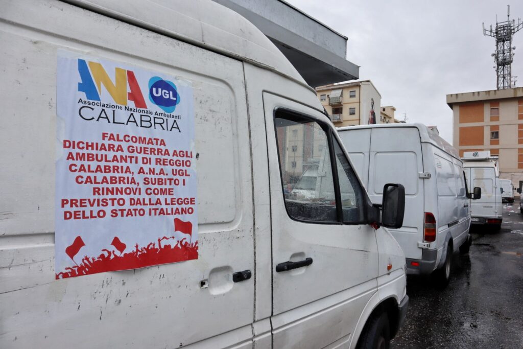 Protesta ambulanti Reggio Calabria