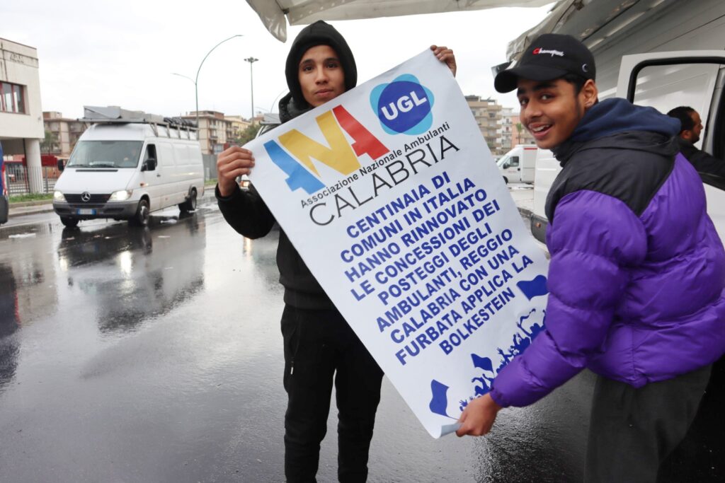 Protesta ambulanti Reggio Calabria