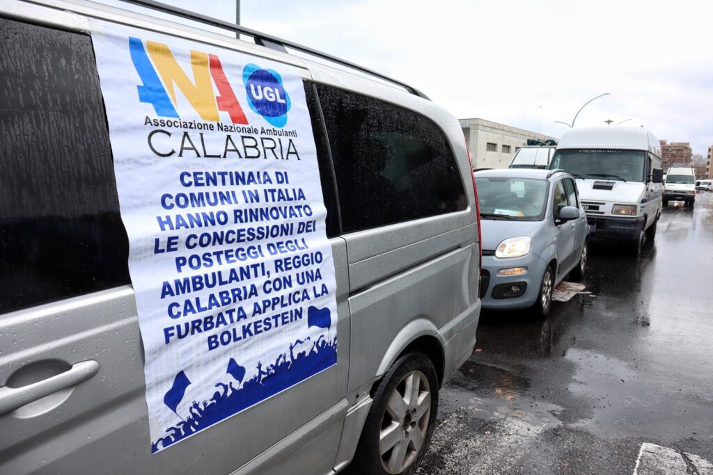 Protesta ambulanti Reggio Calabria