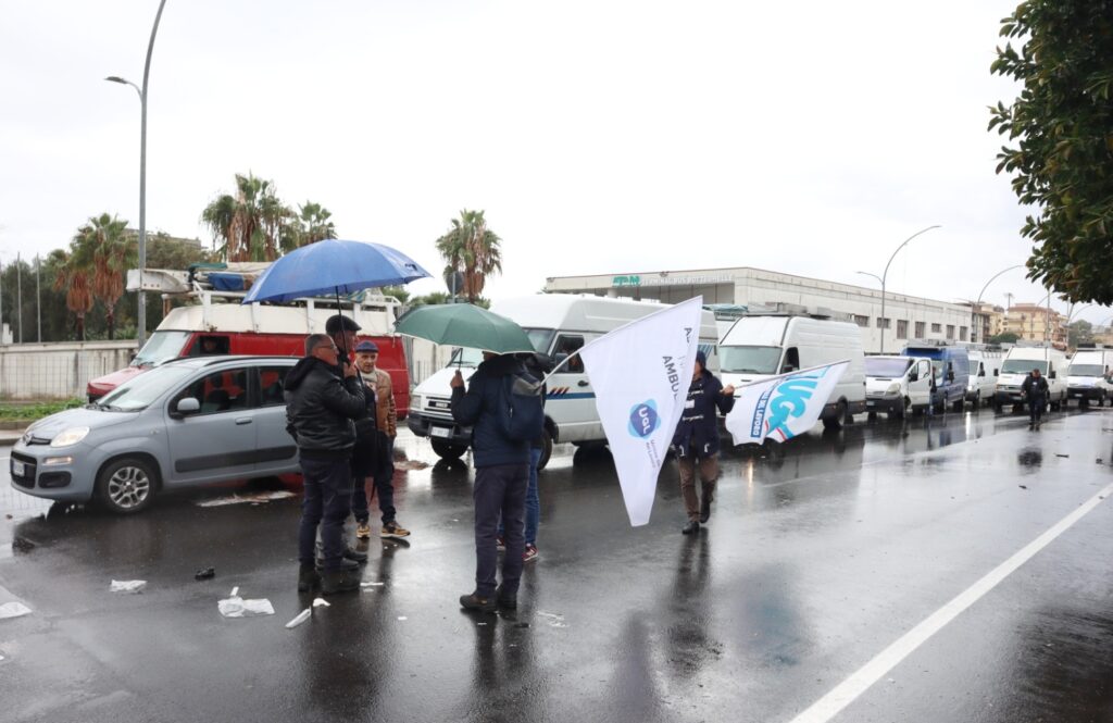 Protesta ambulanti Reggio Calabria