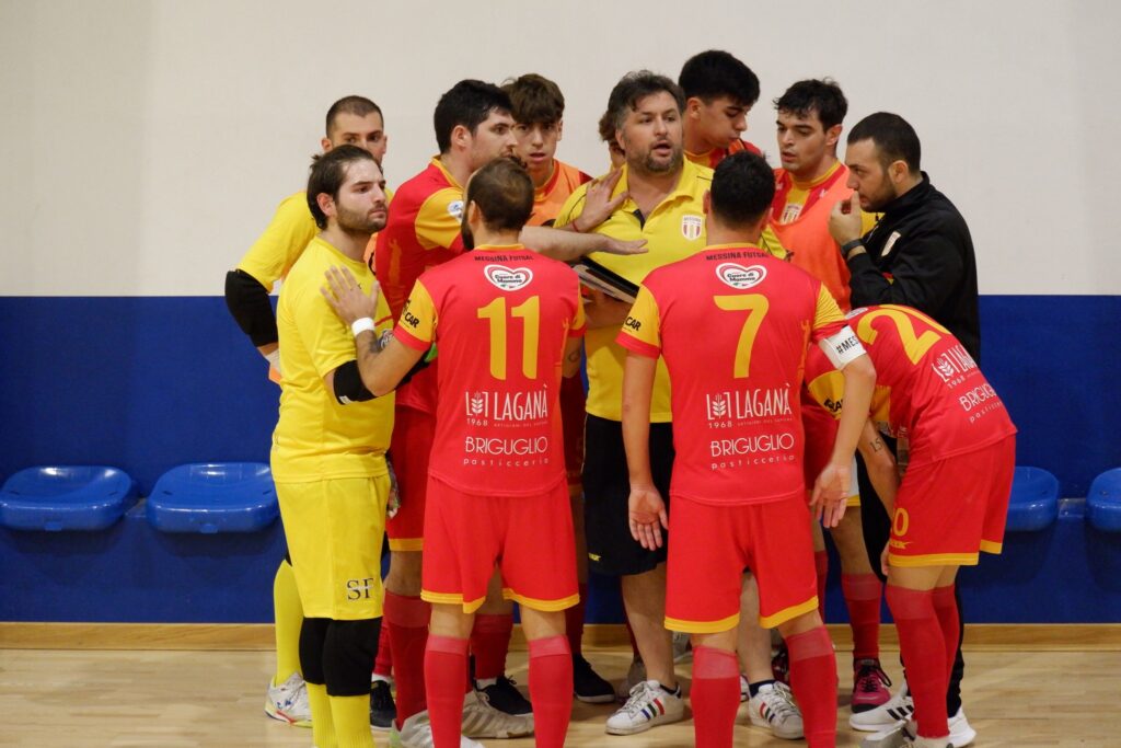 Un time out del MESSINA FUTSAL