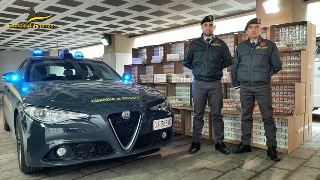 sequestro sigarette palermo gdf