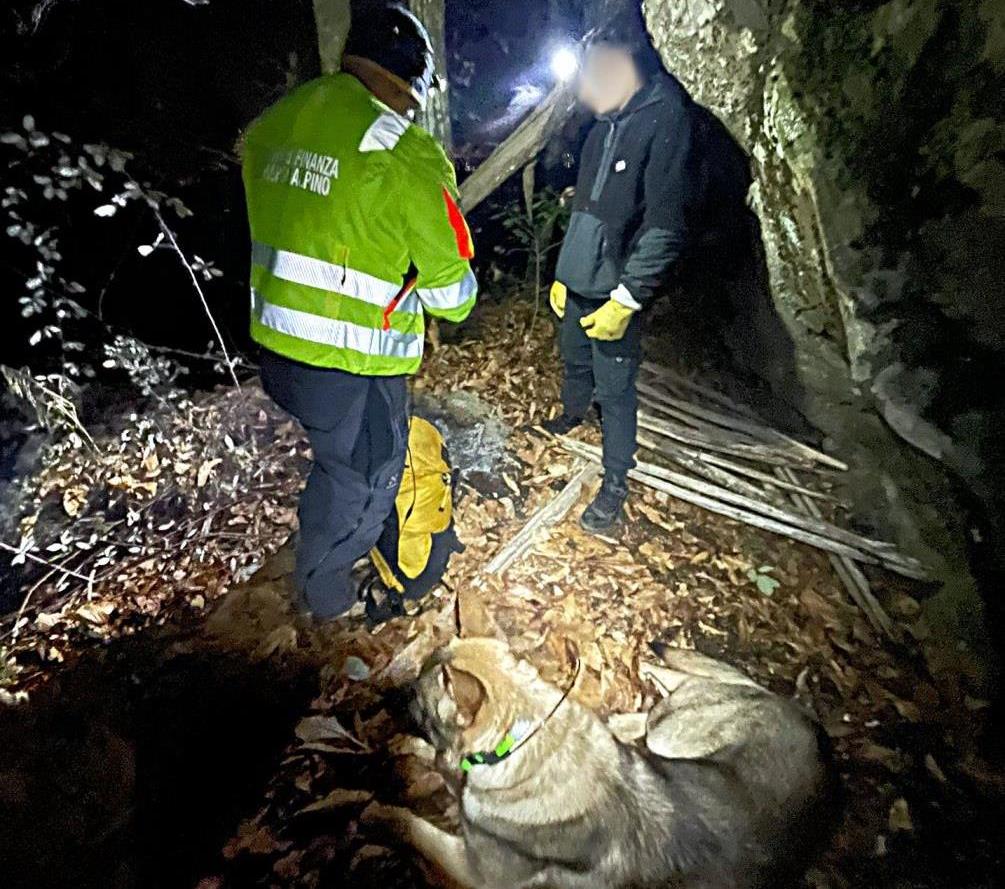 soccorso ragazzo diperso etna