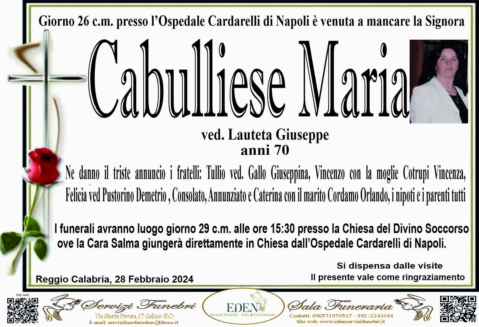 Cabulliese Maria