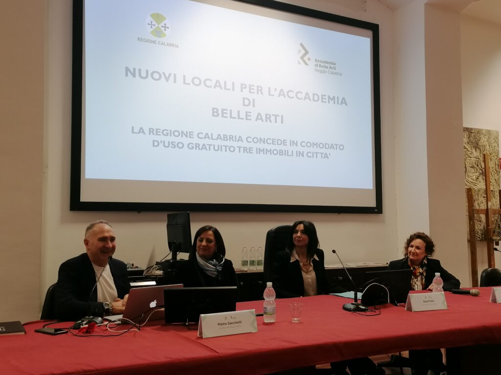 Nuovi locali per l'Accademia di Belle Arti di Reggio Calabria_ creare un Polo culturale