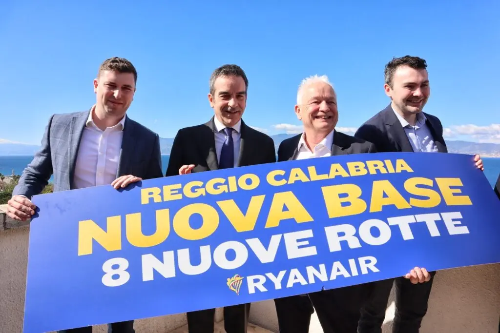 L'offerta di Ryanair per Reggio Calabria: tutti i nuovi voli a 25€