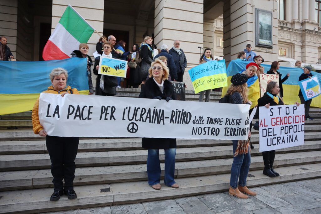 manifestazione ucraina reggio calabria