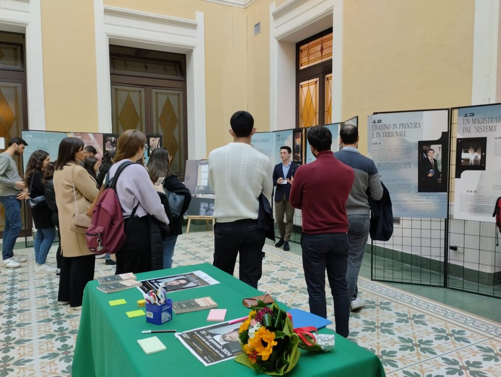 mostra Livatino palazzo Alvaro