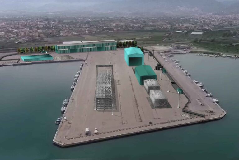 rendering baker hughes porto corigliano calabro