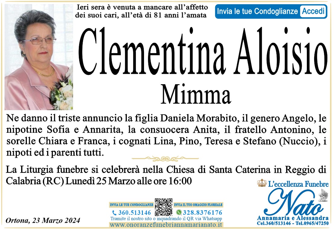 ALOISIO CLEMENTINA