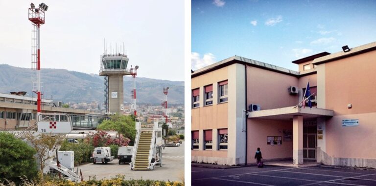 Aeroporto di Reggio Calabria e scuola Pythagoras