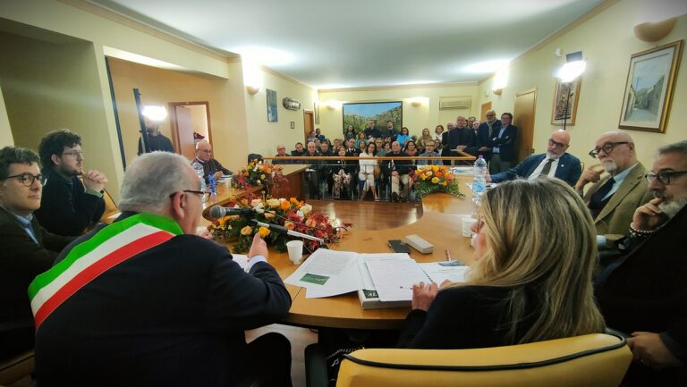 Aula del consiglio comunale di Motta Camastra