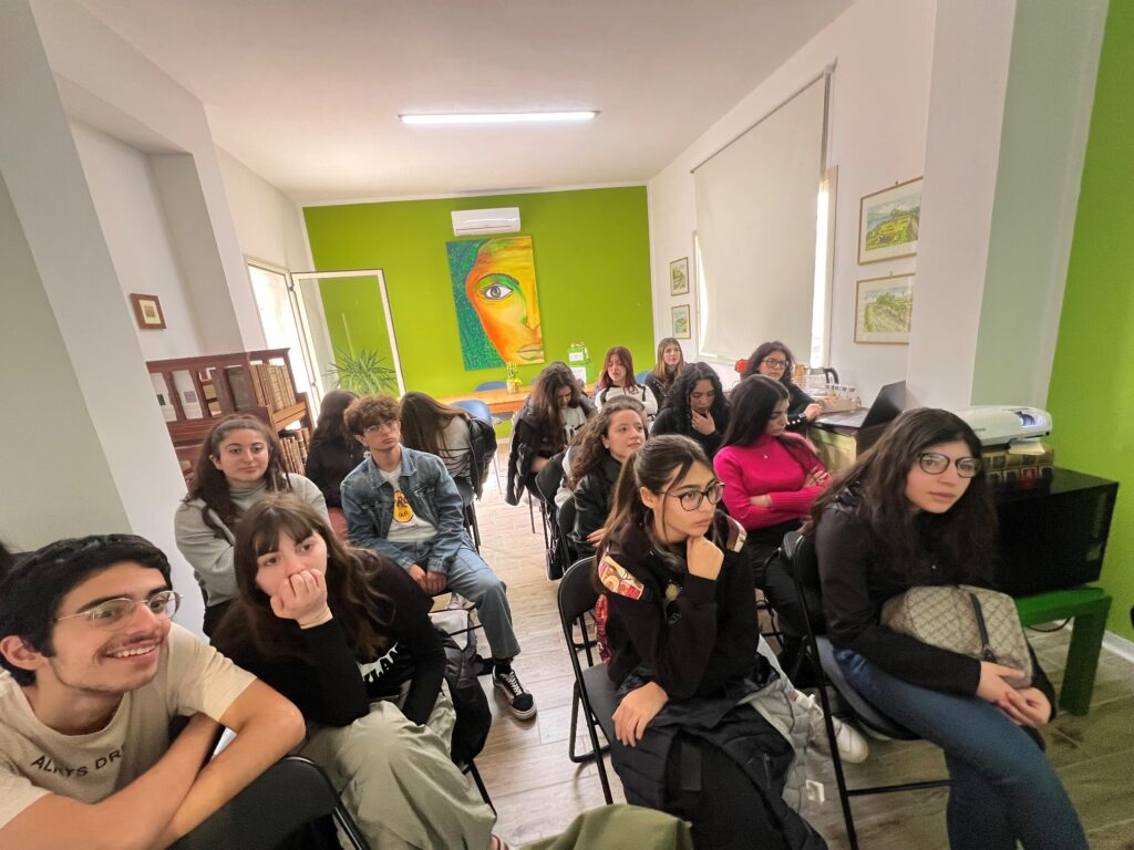 Incontro Jonas Reggio Calabria studenti Liceo Alvaro di Palmi