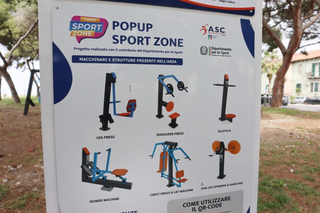 Popup Sport Zone pineta zerbi