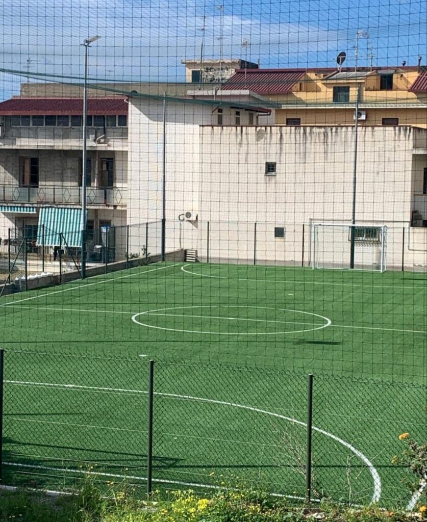 San Sperato demolizione vecchia cabina Enel