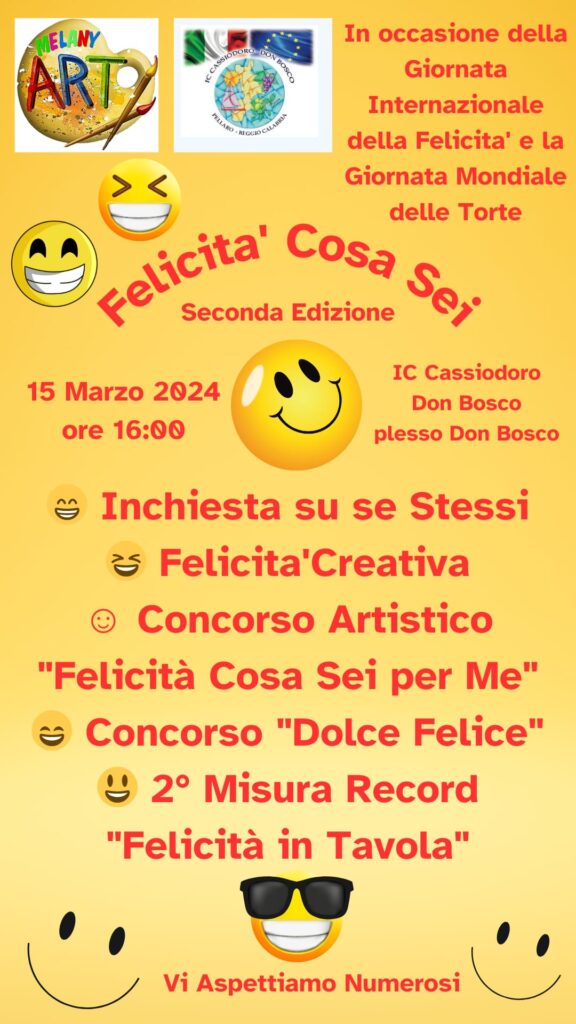 evento felicità cassiodoro don bosco pellaro