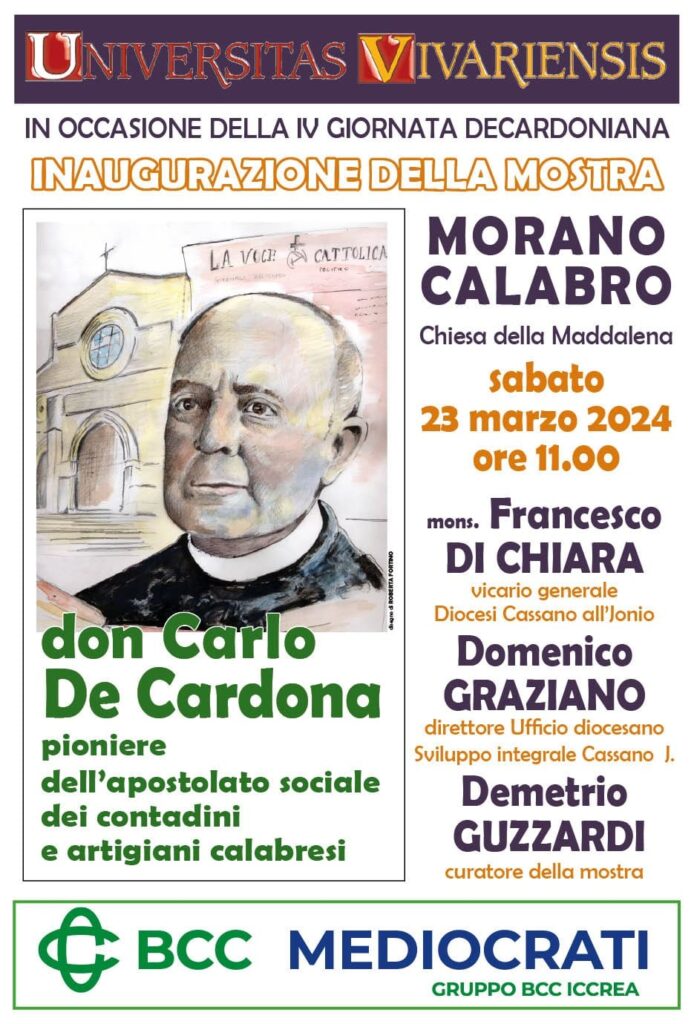 mostra De Cardona a MORANO