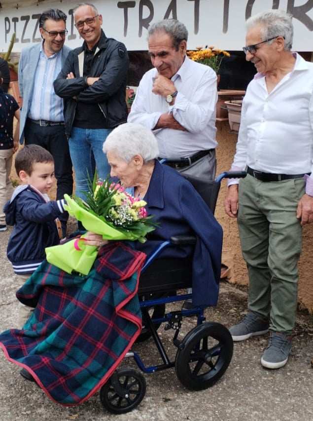 103 anni mariangela pillari