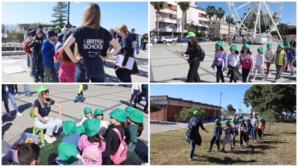 British School Celebrating Eearth Day evento Lungomare Reggio Calabria