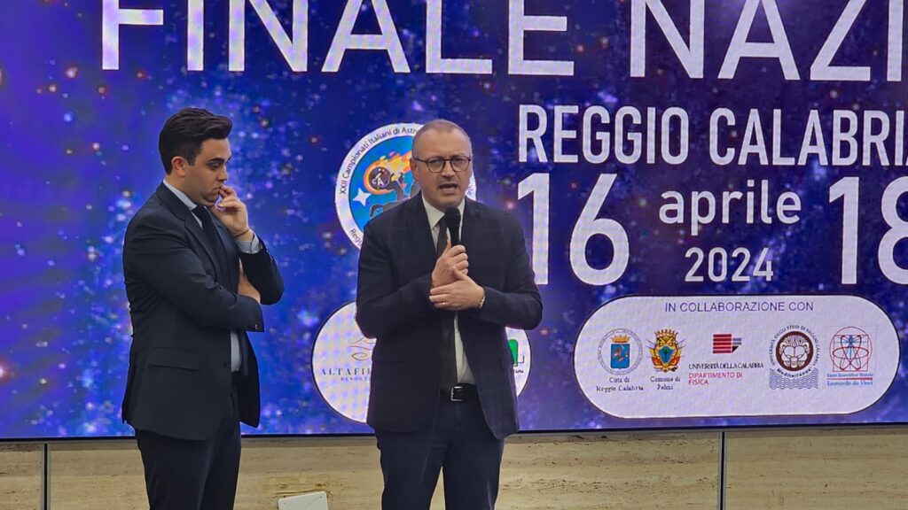 Finali campionato astronomia a Reggio Calabria cerimonia conclusiva