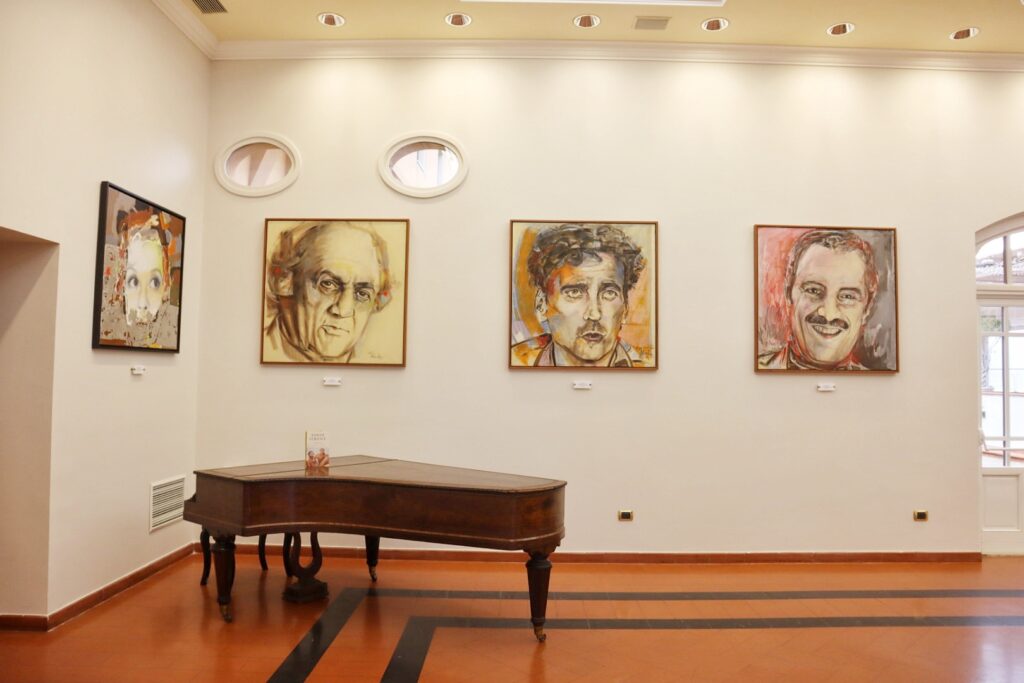 Inaugurazione Salone Gianni Versace e mostra Natino Chirico all'Altafiumara