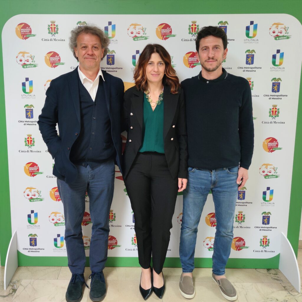 Michele Trimboli & Mariagrazia Interdonato (Messina) con Turi Lo Sardo (Recycleye)