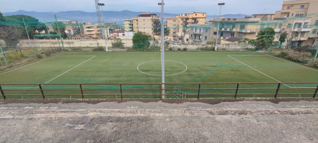 Lavori centro sportivo mirella carbone