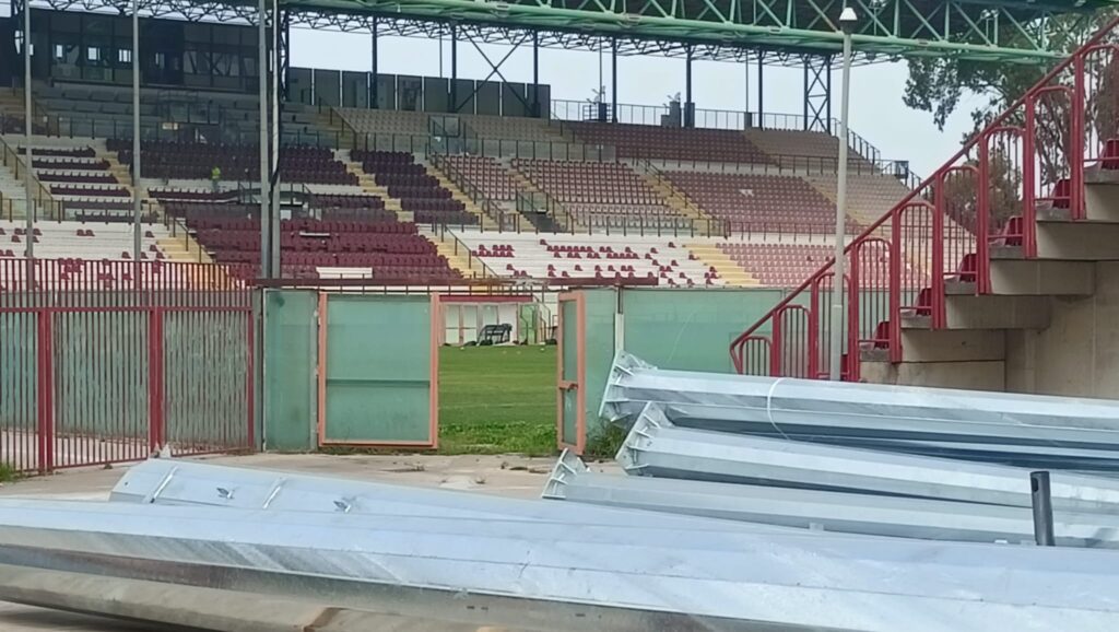 Lavori stadio Granillo