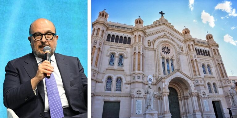 Ministro Sangiuliano e Duomo di Reggio Calabria