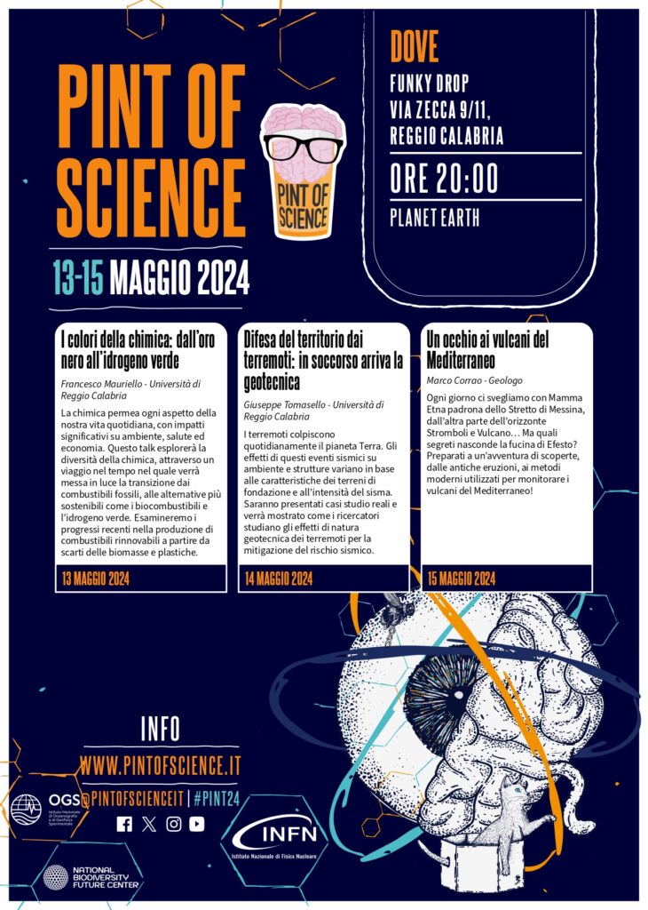 Pint of Science Locandina Reggio Calabria