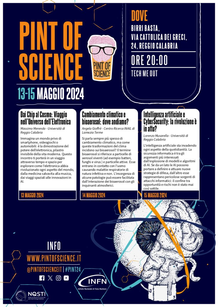 Pint of Science Locandina Reggio Calabria