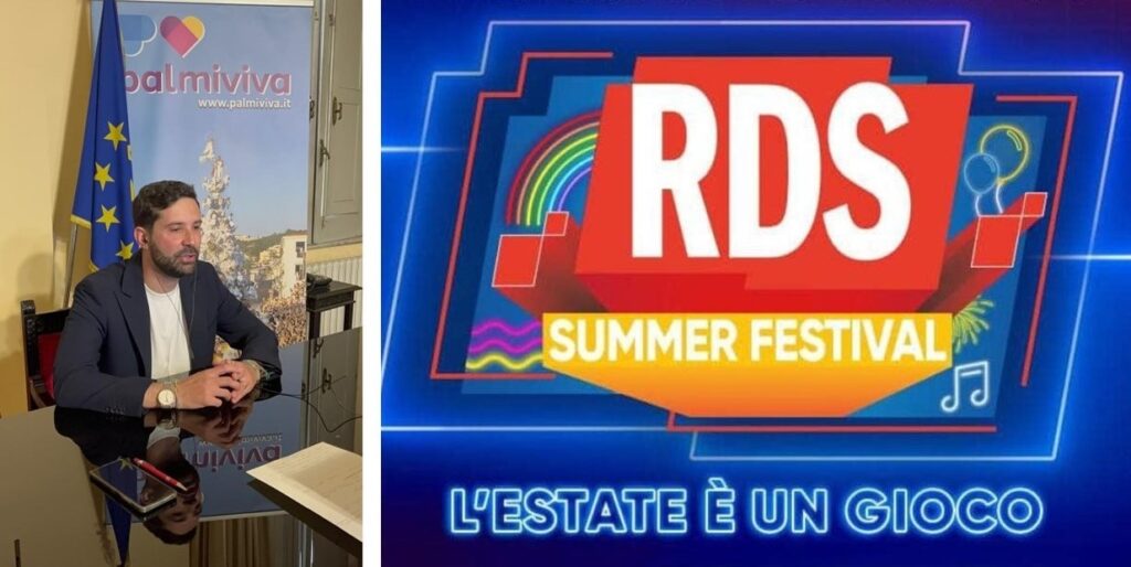 Sindaco Palmi Ranuccio e RDS