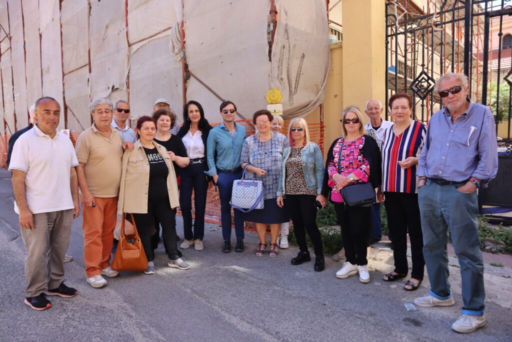 Sit-in anziani centro sociale Sbarre